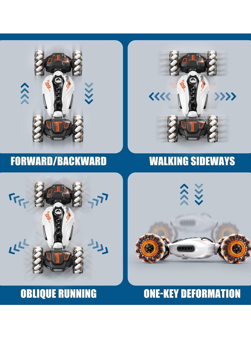 Loquat RC Car for Kids 6 to 12 Years, Hand Controlled Light Car Toy for Kids, Double-sided with 360° Rotating Gesture Sensor for Boys and Girls - Image 3