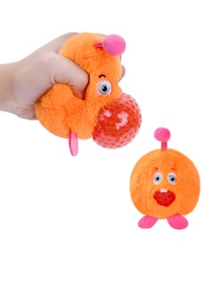 Stress Balls for Kids Fidget Toys Stress Ball Sensory Toys Soft Fidget Stress Ball Hand Therapy Squeeze Exercise Stress Balls Colorful Fidget Toy for Arthritis Hand Finger ADHD Anxiety Orange