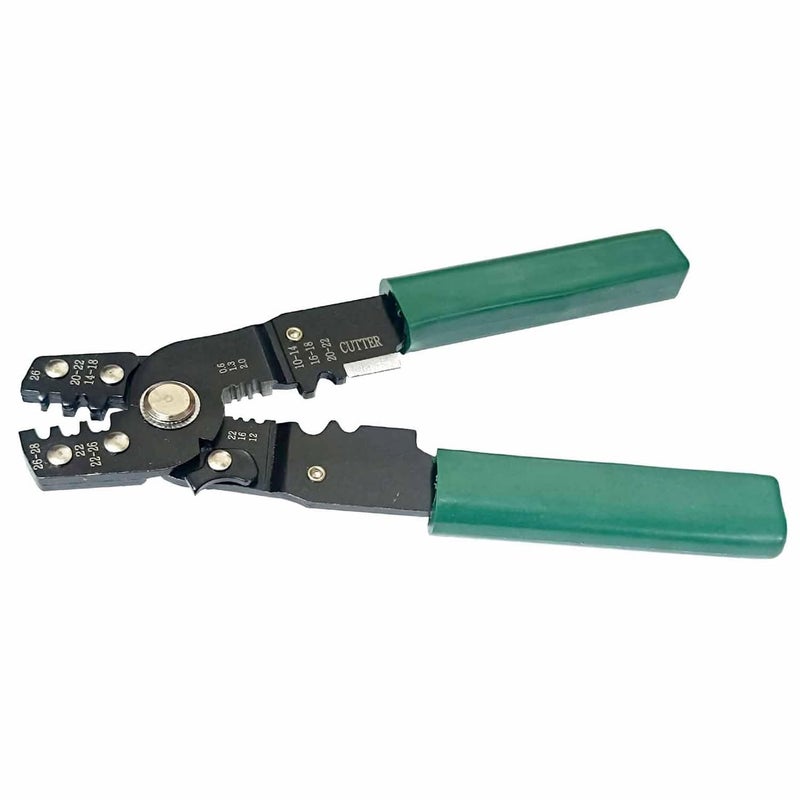 uptodateproducts Uptodateproducts MultiFunction Wire Stripper Pliers Multi Tool Repair Tool Pliers Cable Wire Stripping Pliers Crimping Tool Terminal Cutters Telephone Plug Crimping Pliers  - Image 1