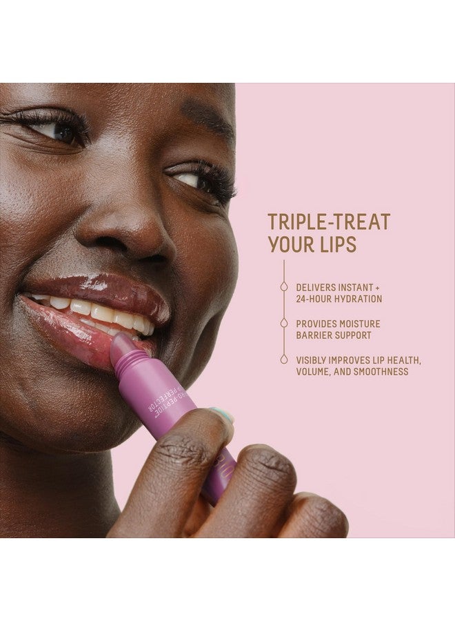 بيوسانس , مستحضر Pro-Peptidetm Lip Perfector، علاج السكوالين والببتيدات وحمض الهيالورونيك للشفاه، مرطب يومي للشفاه للحصول على شفاه ناعمة، سوبر نوفا - توت، عبوة واحدة - Image 3