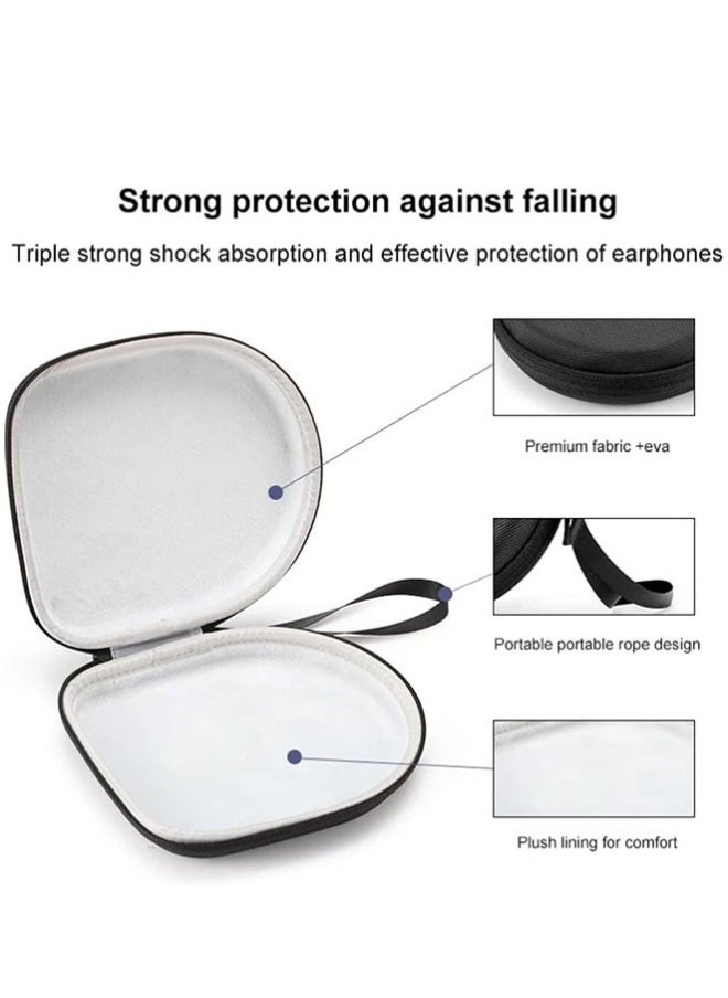 NIBEMINENT - Headphone Case for JBL Tune 510BT, Hard Shell Shockproof Storage Bag Travel Carrying Case (Black) - Image 1