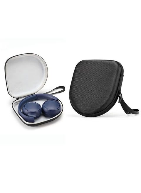 Headphone Case for JBL Tune 510BT, Hard Shell Shockproof Storage Bag Travel Carrying Case (Black)