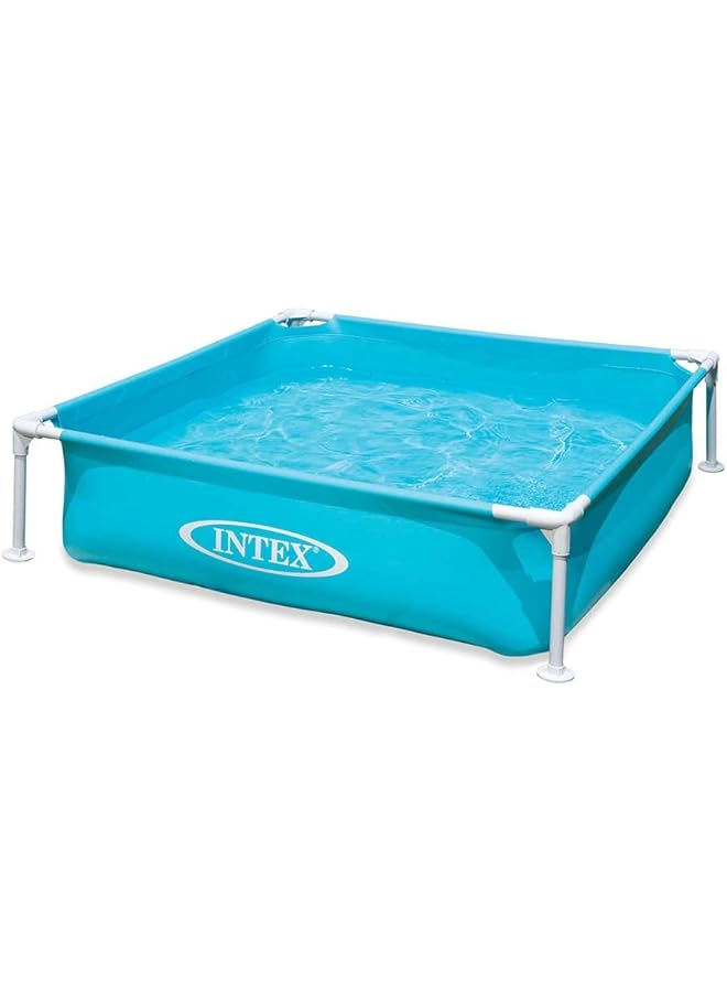 INTEX Mini Frame Pool Blue 122 X 122 Cm 57173 - Image 1