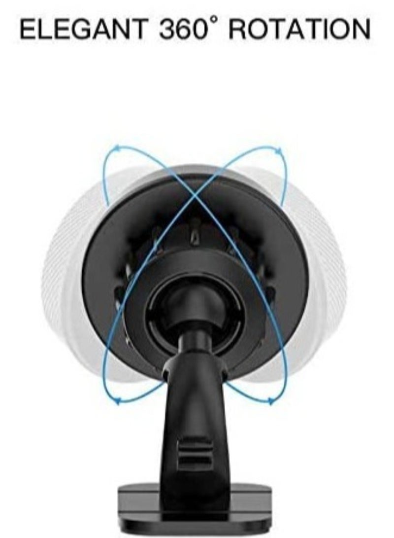 Phone Planet Yesido C60 Magnetic Car Phone holder For For iphone and Smat Phone with 360 Degree Magnetic holder in Air Vent and Mount Car holder - Black - Image 2