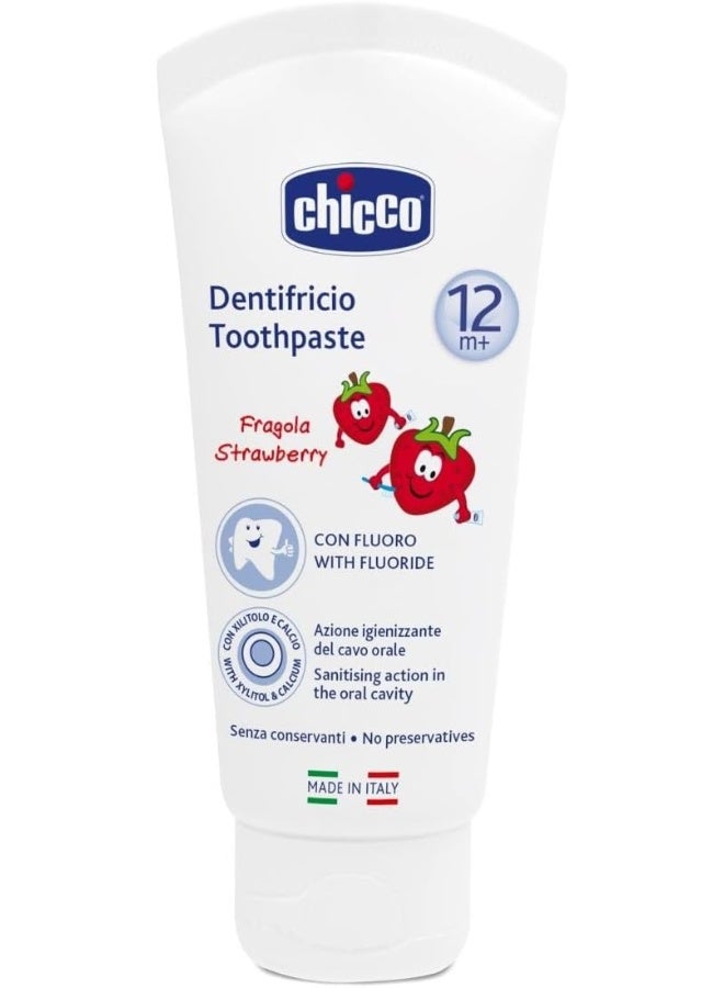 Chicco- Strawberry Flavoured Toothpaste 50 Ml
