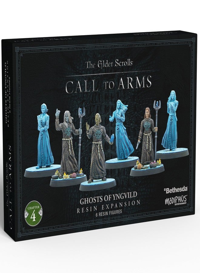 Modiphius: The Elder Scrolls Call to Arms - Ghosts of Yngvild - 6 Figure Resin Expansion, Chapter 4, Unpainted, 32mm RPG Miniatures w/ Scenic Bases - Image 1