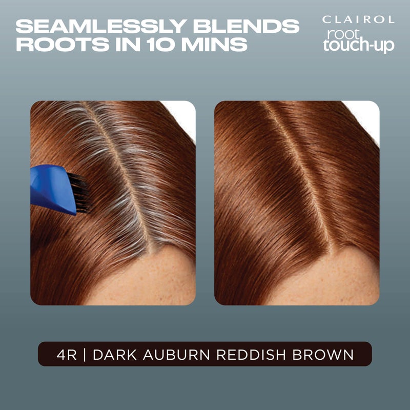 CLAIROL كليرول لمسة جذرية من نيسن إيزي صبغة شعر دائمة، 4R بني غامق/أحمر بني، عبوة من 2 - Image 3