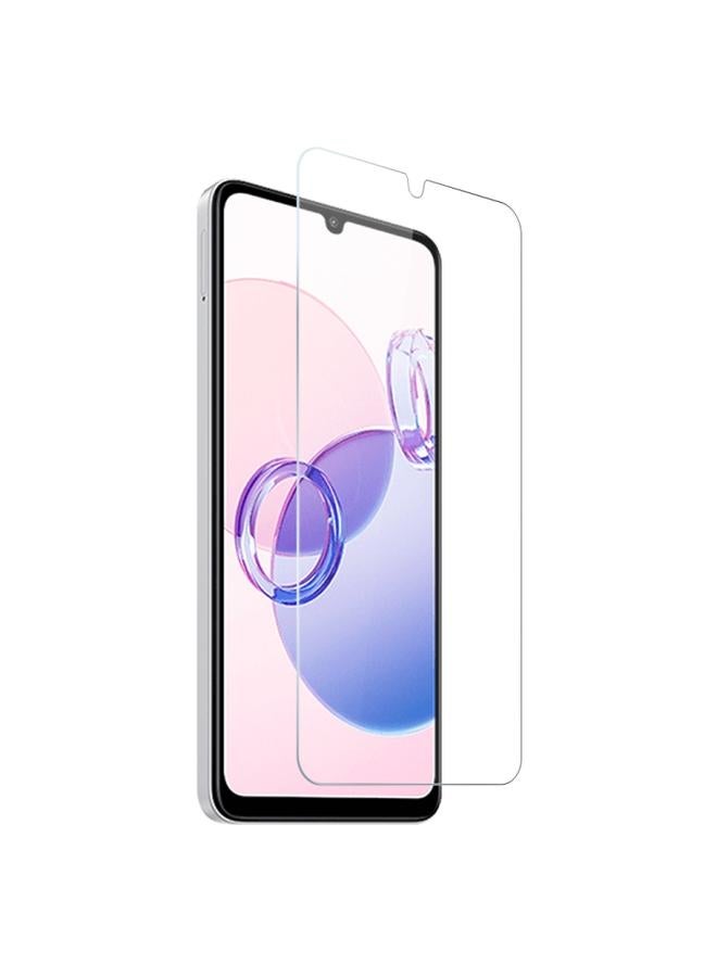 NORTHJO For Xiaomi Redmi 13C 5G NORTHJO Transparent TPU Phone Case with Tempered Glass Film(Transparent) - Image 3