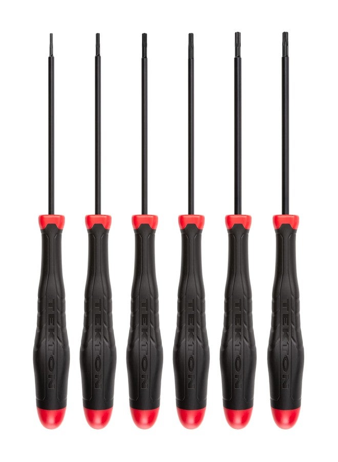 TEKTON Torx High-Torque Black Oxide Blade Screwdriver Set, 6-Piece (T10-T30) | DHT91006 | Made in USA - Image 1