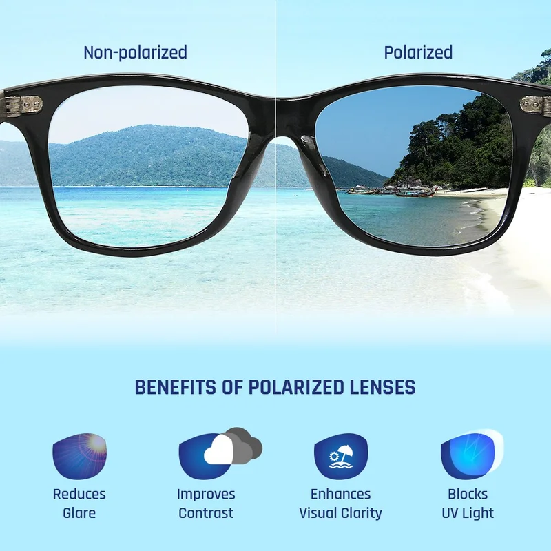 John Jacobs JJ Tints Full Rim Square Frame Polarized &amp; UV Protected Sunglasses JJ S13076 - 57mm - Silver