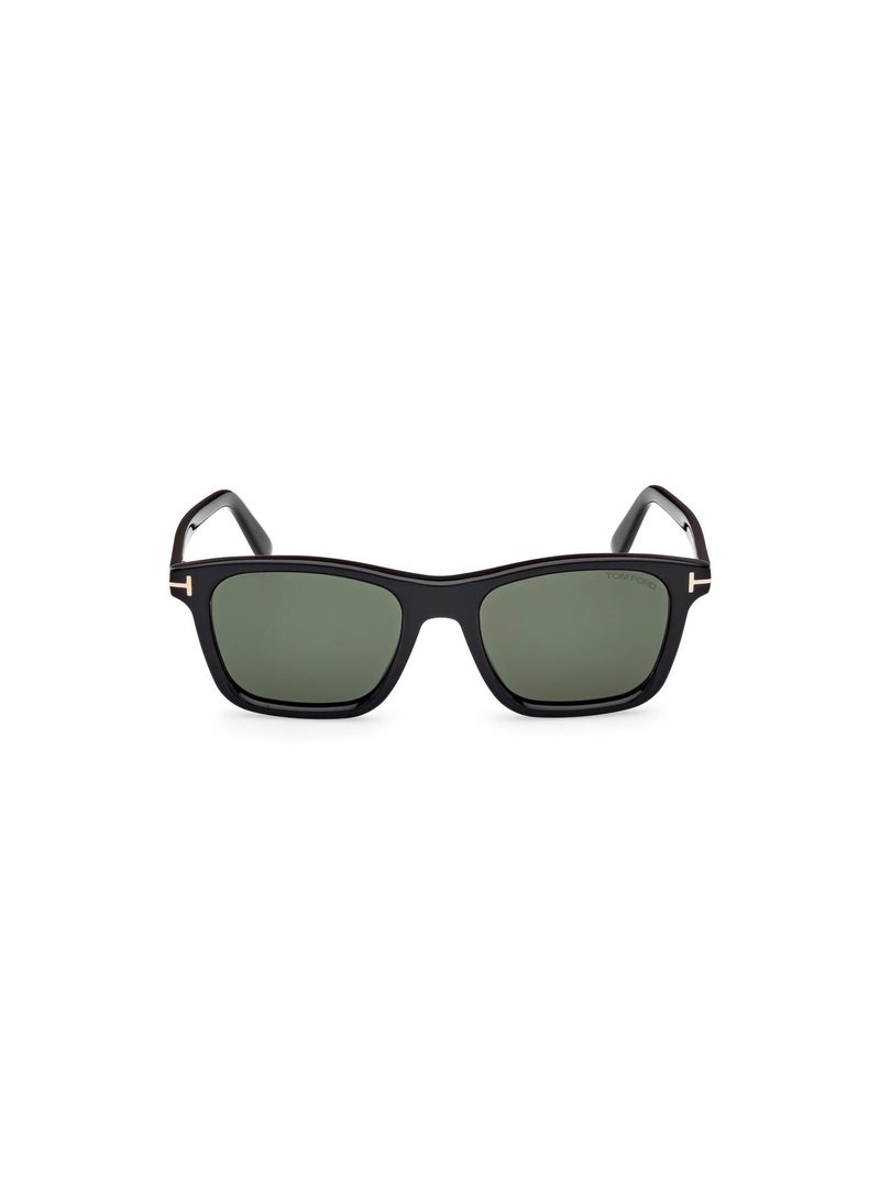 توم فورد نظارات شمسية مربعة بإطار كامل للرجال من توم فورد، طراز بارون FT1179 01N - Image 2