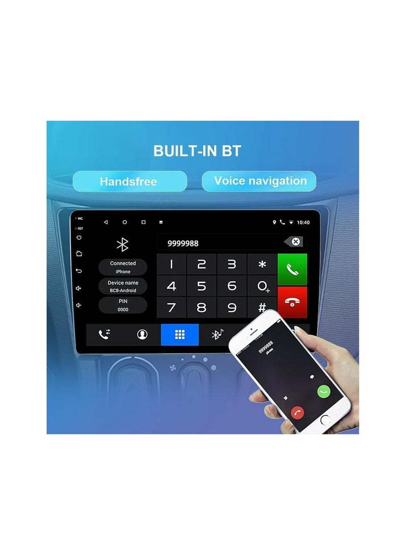 Android Car Stereo for HYUNDAI CRETA IX25 2014 2015 2016 2017 2018 2019 4GB RAM 64GB ROM 9 Inch Support Apple Carplay,  MirrorLink WiFi BT, IPS Touch Screen with AHD Camera Included