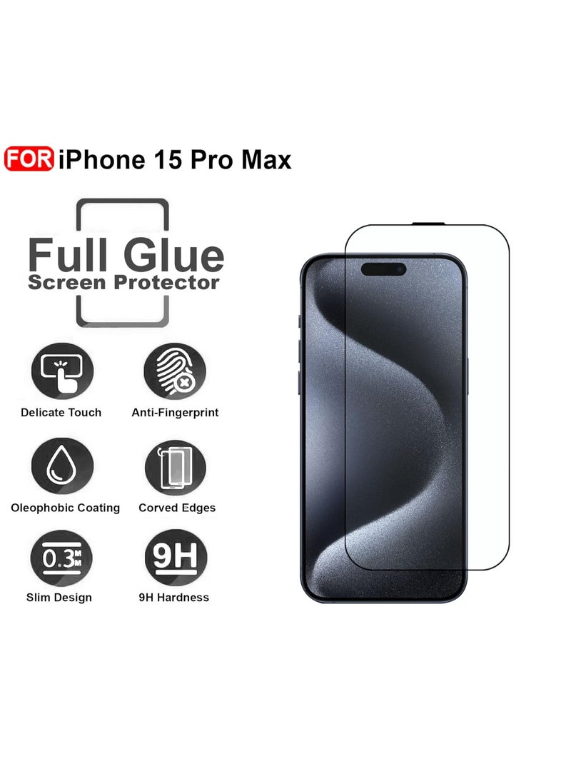 اسكرينة هاتف ايفون 15 برو ماكس - حماية عالية - Image 4