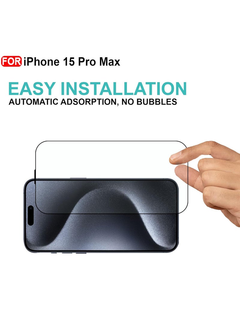 اسكرينة هاتف ايفون 15 برو ماكس - حماية عالية - Image 3
