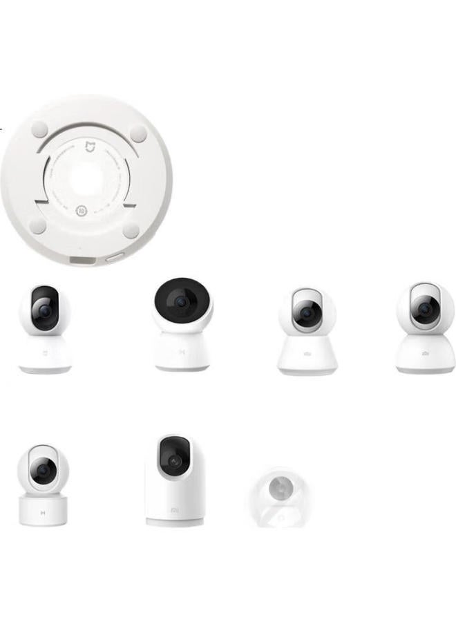 Trendsetter Compatible With Xiaomi Camera Base Plate Bracket Clip For 720P/1080P/2K Version Pro/2/3/4 Gimbal/C300/C500/C700, Wall-Mounted And Ceiling-Mounted Fixation - Image 1