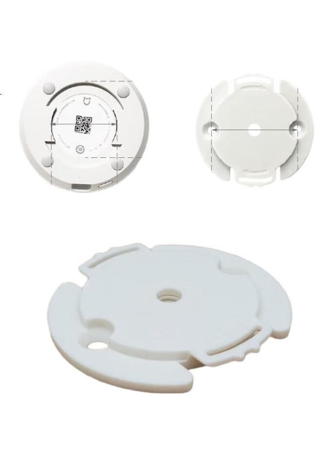 Trendsetter Compatible With Xiaomi Camera Base Plate Bracket Clip For 720P/1080P/2K Version Pro/2/3/4 Gimbal/C300/C500/C700, Wall-Mounted And Ceiling-Mounted Fixation - Image 3
