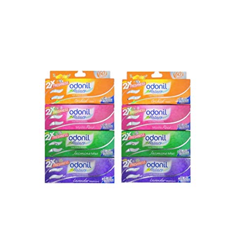 Odonil Air Freshner Blocks 50g Pack Of 8 ( Buy 6 Get 2 Free Assorted) - Image 2