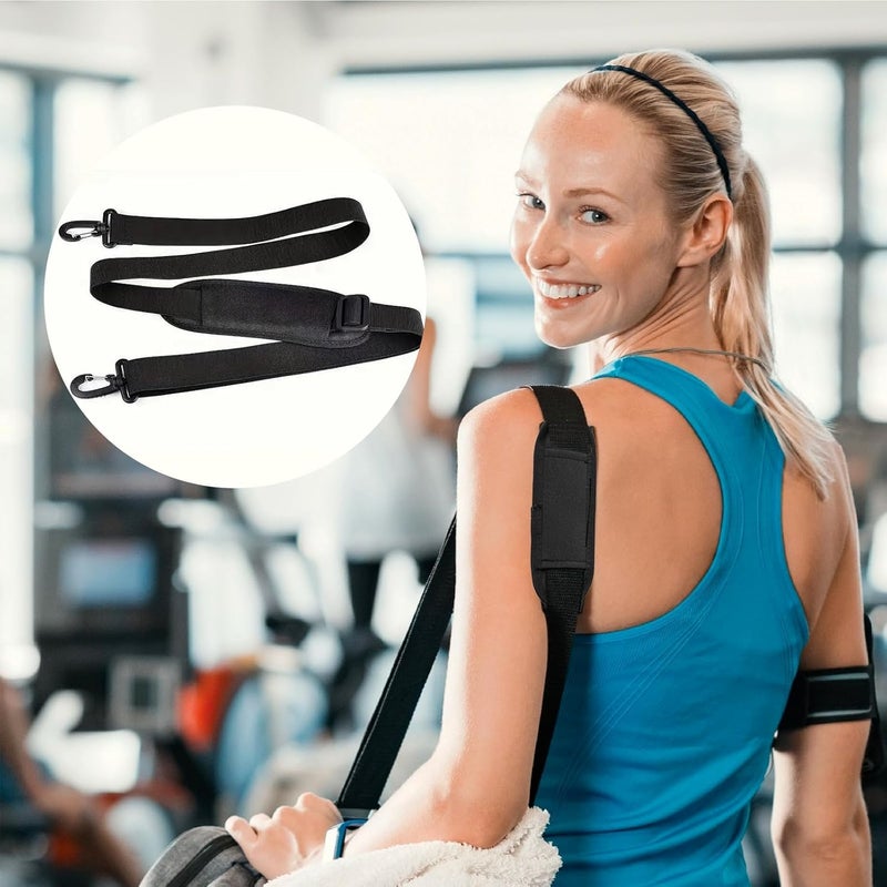 squishy 62 inch Shoulder Straps for Bags, Bag Strap, Universal Golf Bag Strap, Adjustable Length for Comfortable Carry, Replacement Strap for Golf Bags, Laptop Cases, and Backpacks - Image 3