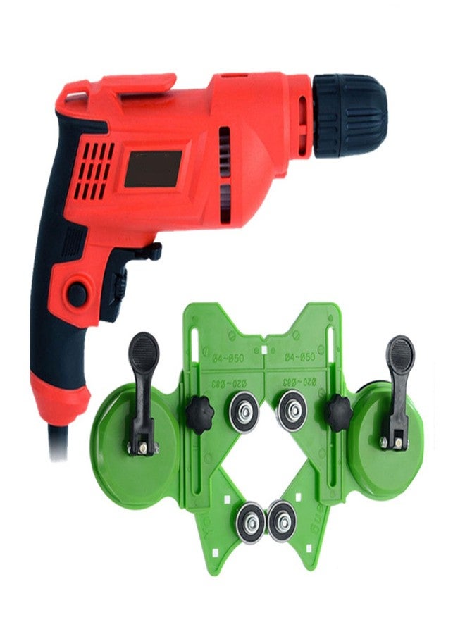 Jectse Tile Hole Saw Jig Fixture, Adjustable and Portable with 2 Suction Cups, Drilling for Ceramic, Glass, Porcelain, and Marble (Locator) - Image 5