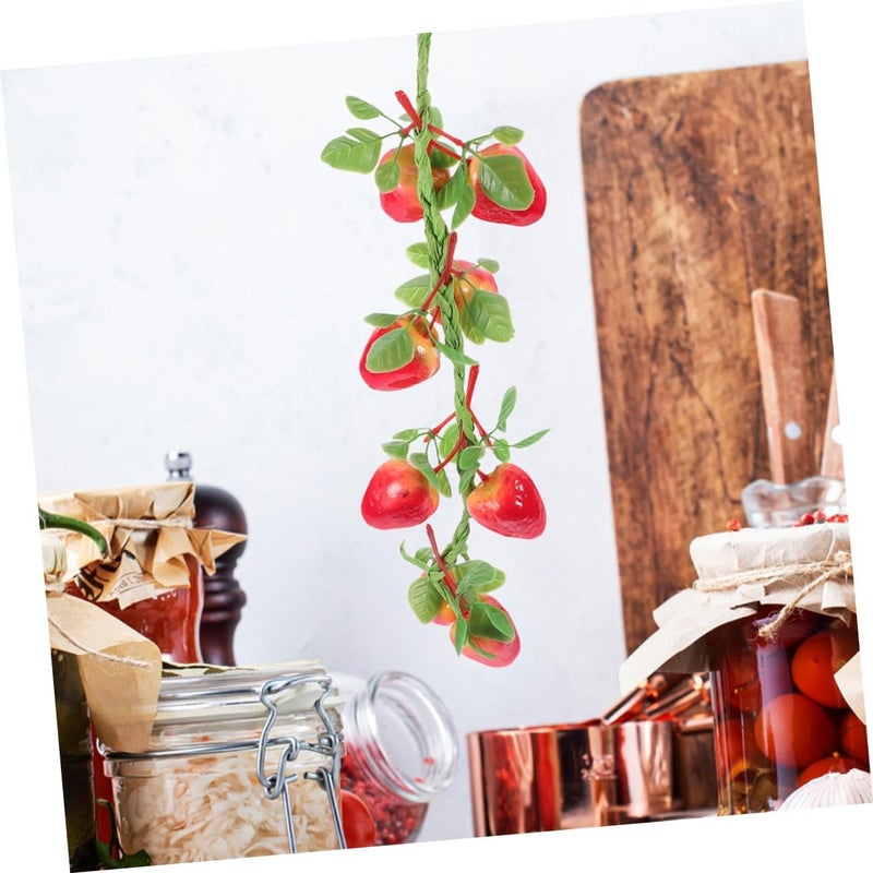 Perpetual Bliss Perpetual Bliss Natural Looking Bunch of Fruit for Car Shop Office Home Decor Plant  - Image 5