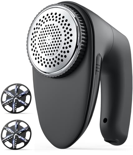Bymore Fabric Shaver, Lint Shaver for Clothing Furniture Shaver, Sweater Defuzzer Pill Remover Shaver, Lint Remover for Clothing Fuzz-Black - Image 1