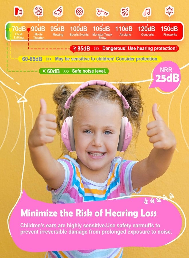 PROHEAR سماعات رأس PROHEAR 032 2.0 مانعة للضوضاء للأطفال، تقليل الضوضاء بمقدار 25 ديسيبل، واقيات أذن حسية قابلة للتعديل للحفلات الموسيقية والألعاب النارية وعروض الشاحنات - Image 2