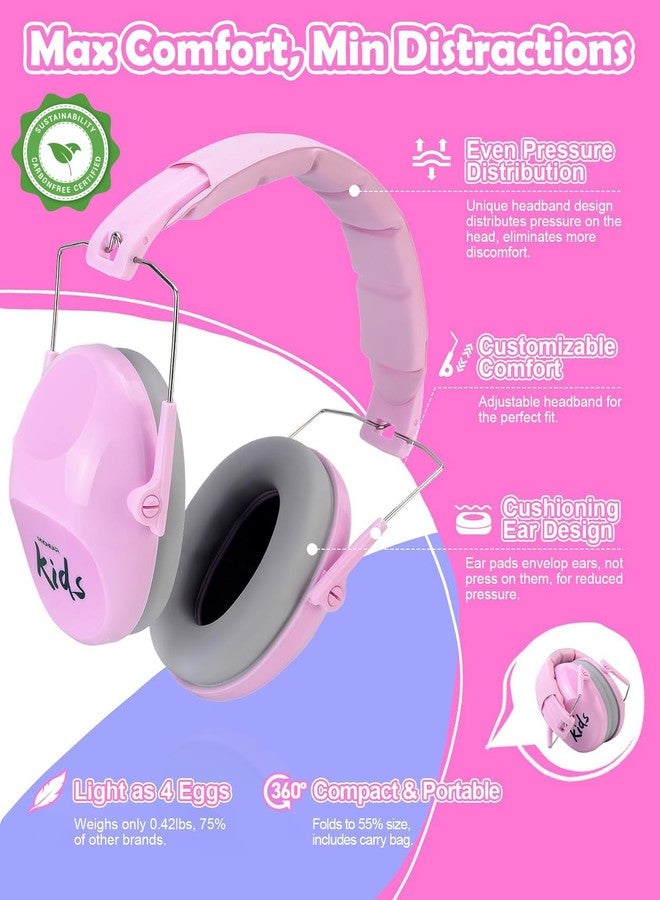 PROHEAR سماعات رأس PROHEAR 032 2.0 مانعة للضوضاء للأطفال، تقليل الضوضاء بمقدار 25 ديسيبل، واقيات أذن حسية قابلة للتعديل للحفلات الموسيقية والألعاب النارية وعروض الشاحنات - Image 4