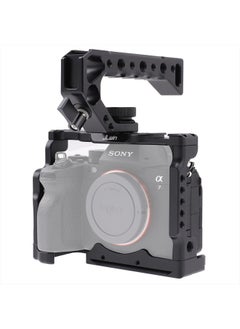 Hersmay A7 IV Cage Support, Hersmay Camera Cage with Top Handle for Sony A7 IV / A7S III Full Frame mirrorless Camera  - Image 1