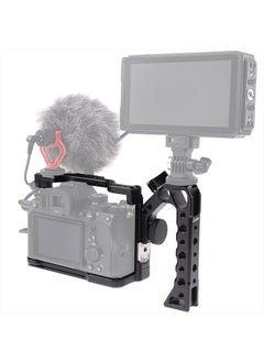 Hersmay A7 IV Cage Support, Hersmay Camera Cage with Top Handle for Sony A7 IV / A7S III Full Frame mirrorless Camera  - Image 4