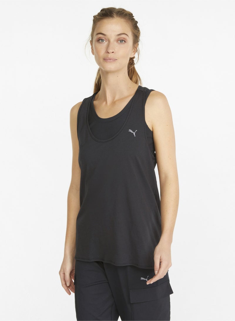 بوما بلوزة بدون أكمام للتدريب Studio Foundation Relax للنساء - Image 1