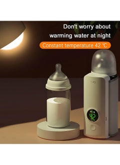 Chabeia Portable Bottle Warmer for Breastmilk – 6000mAh USB Rechargeable Baby Bottle Heater, Fast Heating & Smart Constant Temperature, Cordless Milk Warmer for Travel, Home & On-the-Go  - Image 4