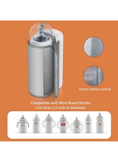 Chabeia Portable Bottle Warmer for Breastmilk – 6000mAh USB Rechargeable Baby Bottle Heater, Fast Heating & Smart Constant Temperature, Cordless Milk Warmer for Travel, Home & On-the-Go  - Image 5