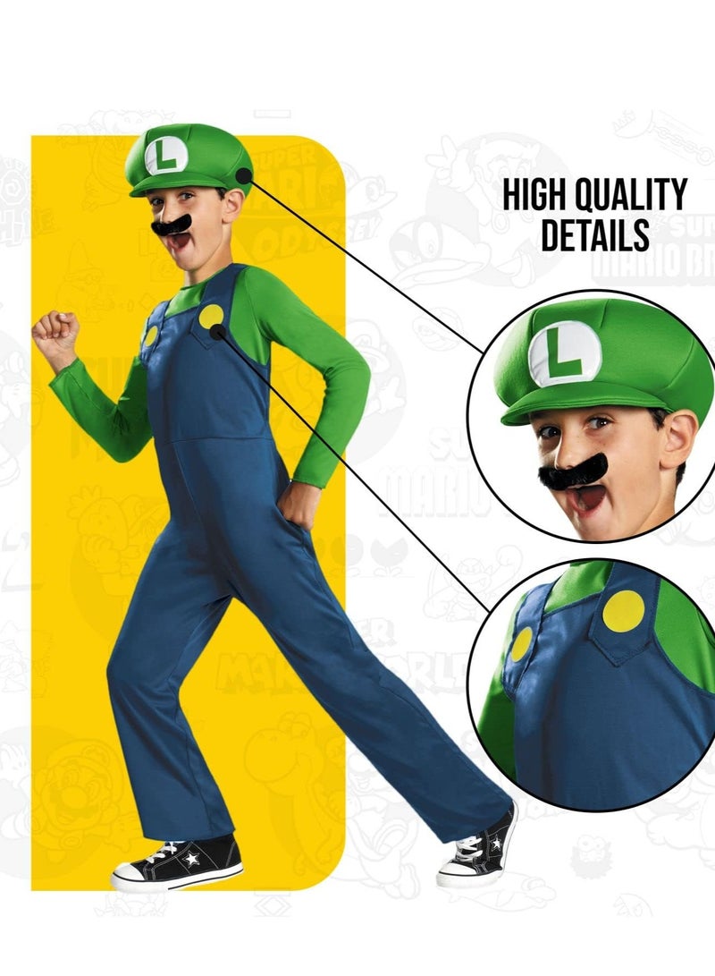 RATSAW Nintendo Super Mario Brothers Luigi Boys Toddler Costume - Image 4