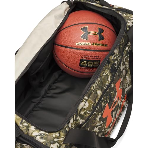 Under Armour Unisex Undeniable 5.0 Duffle, (308) Expedition Green/Black/Orange Base, One Size Fits Most - Image 3