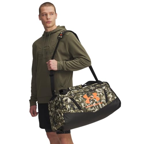 Under Armour Unisex Undeniable 5.0 Duffle, (308) Expedition Green/Black/Orange Base, One Size Fits Most - Image 2