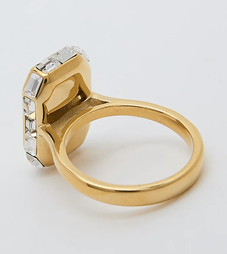 جس Logo Detail Single Ring