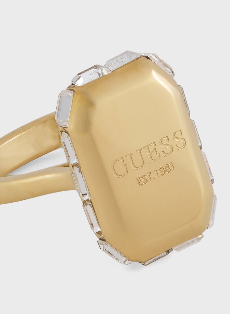 جس حلقة مفردة بتفاصيل شعار - Image 4