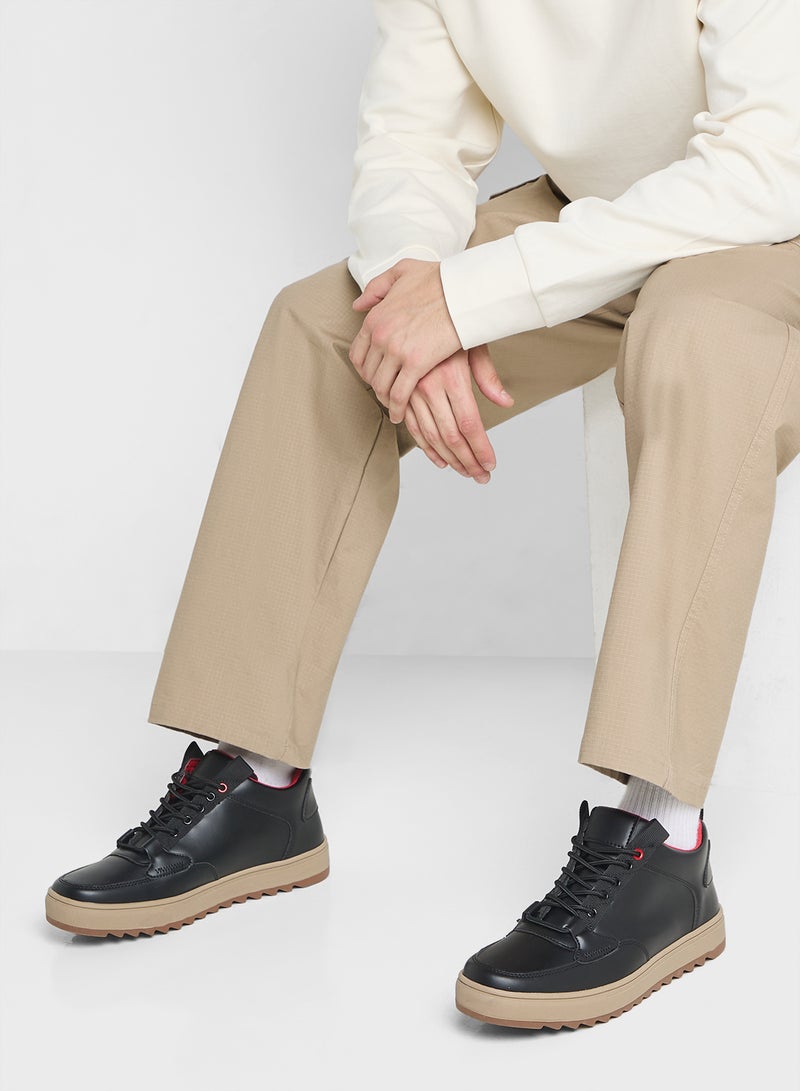 Robert Wood Ripple Outsole Casual Sneakers - Image 1