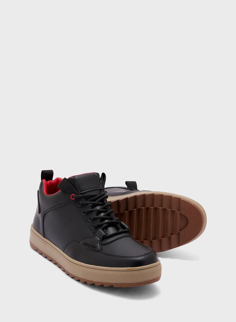 Robert Wood Ripple Outsole Casual Sneakers - Image 3