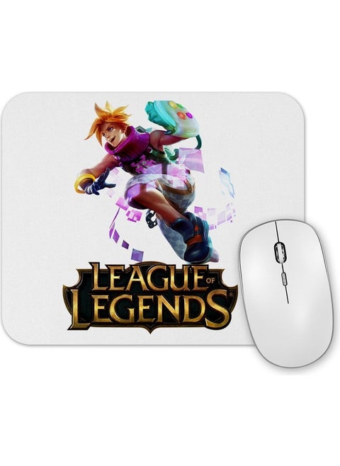 Print Shop Arcade Ezreal Mouse Pad