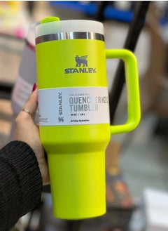 Stanley Stanley Mug, 40 Ounce Stanley Mug with Straw and Handle, Insulated Mug with Lid Travel Mug, H2.0 FlowState Stainless Steel Coffee Mug for Hot Iced Drinks, Travel Mug with Handle(Color May Vary)  - Image 4