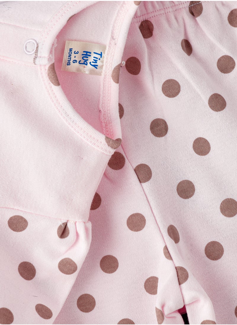 Tiny Hug Baby Girls' 2-Piece Cotton Knit Set  - Image 4