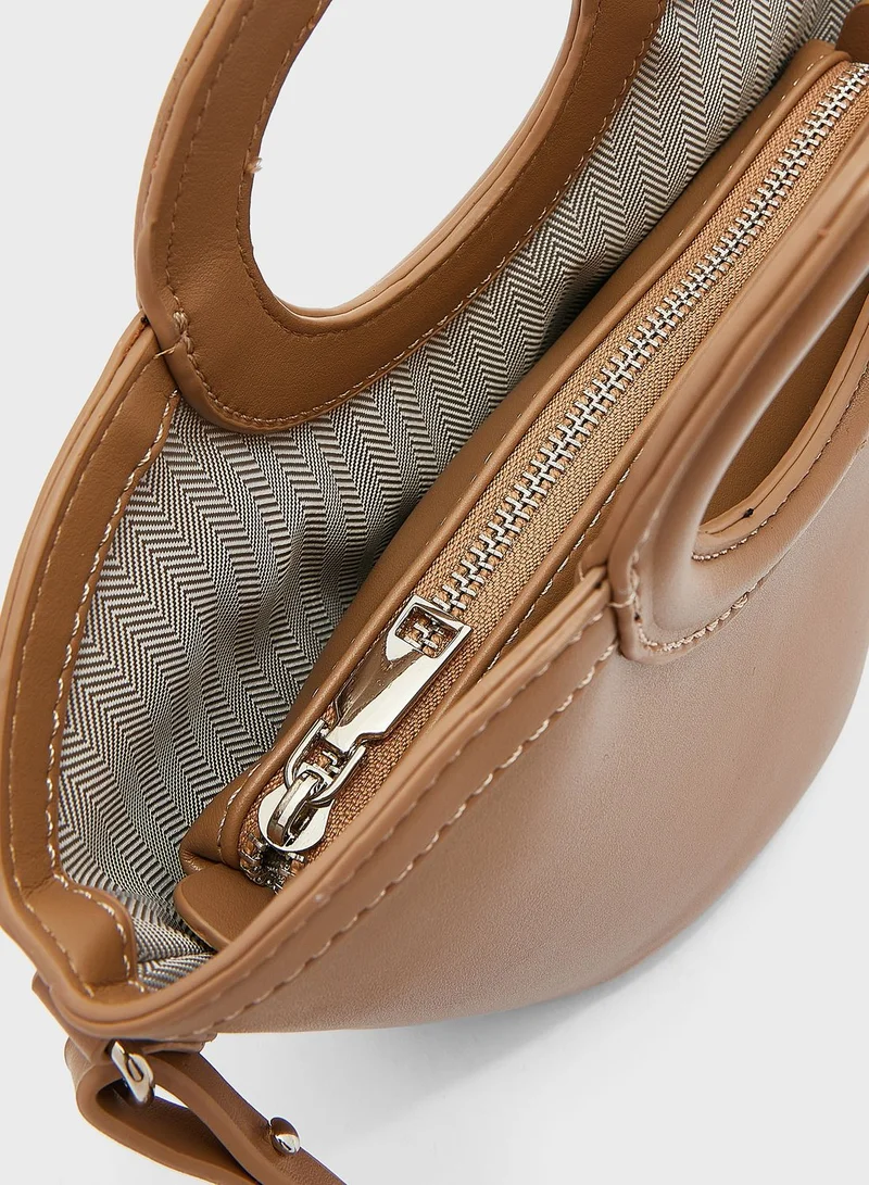 Ginger Micro Bucket Tote Bag
