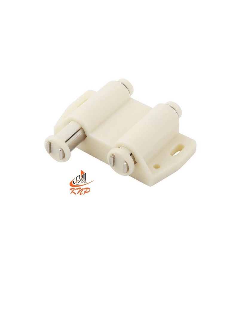 KNP 2pcs Cabinet Magnetic Double Push Catcher - White - Image 3
