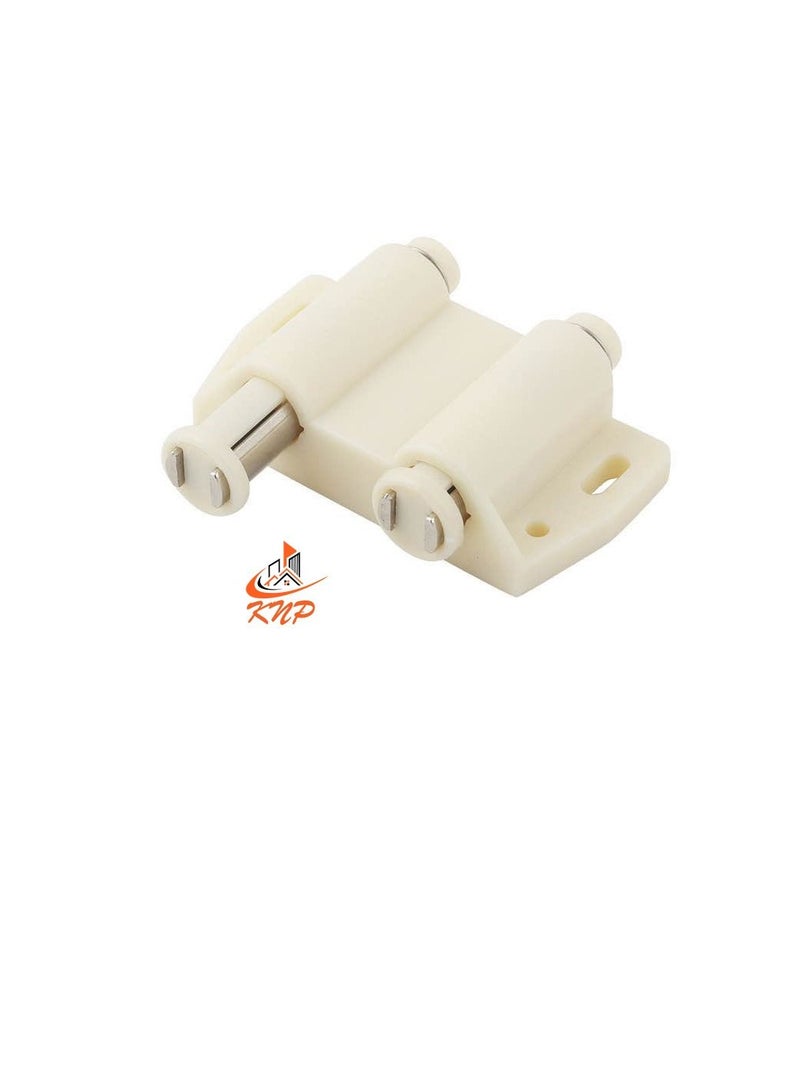 KNP 2pcs Cabinet Magnetic Double Push Catcher - White - Image 2