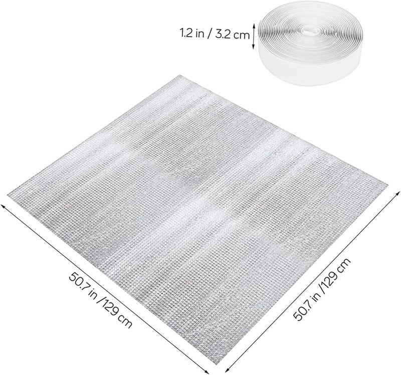 CANIGHT Attic Fan Insulation Cover Seal Ceiling Fan Sturdy Design Reduces Air Leakage Easy Install - Image 3