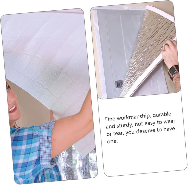 CANIGHT Attic Fan Insulation Cover Seal Ceiling Fan Sturdy Design Reduces Air Leakage Easy Install - Image 4