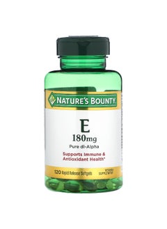 Nature's Bounty, Vitamin E, 180 mg, 120 Rapid Release Softgels