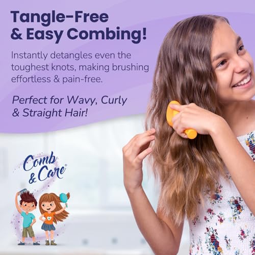 Dr. Fischer Hair Detangler, Cream Leave-In for Children, Rich in Rosemary Oil and Vitamin B5. For an Easy-To-Comb Hair 22 fl.oz. - Twin Pack - Image 2