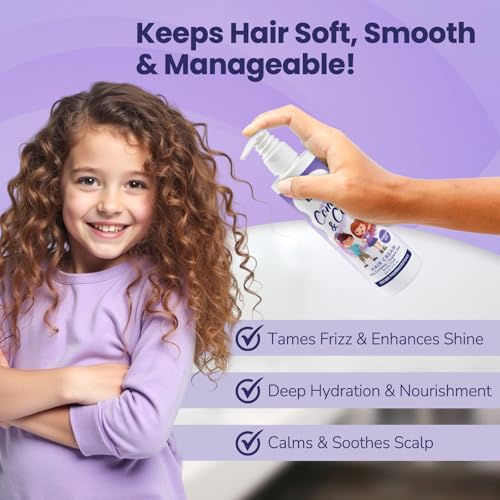Dr. Fischer Hair Detangler, Cream Leave-In for Children, Rich in Rosemary Oil and Vitamin B5. For an Easy-To-Comb Hair 22 fl.oz. - Twin Pack - Image 4